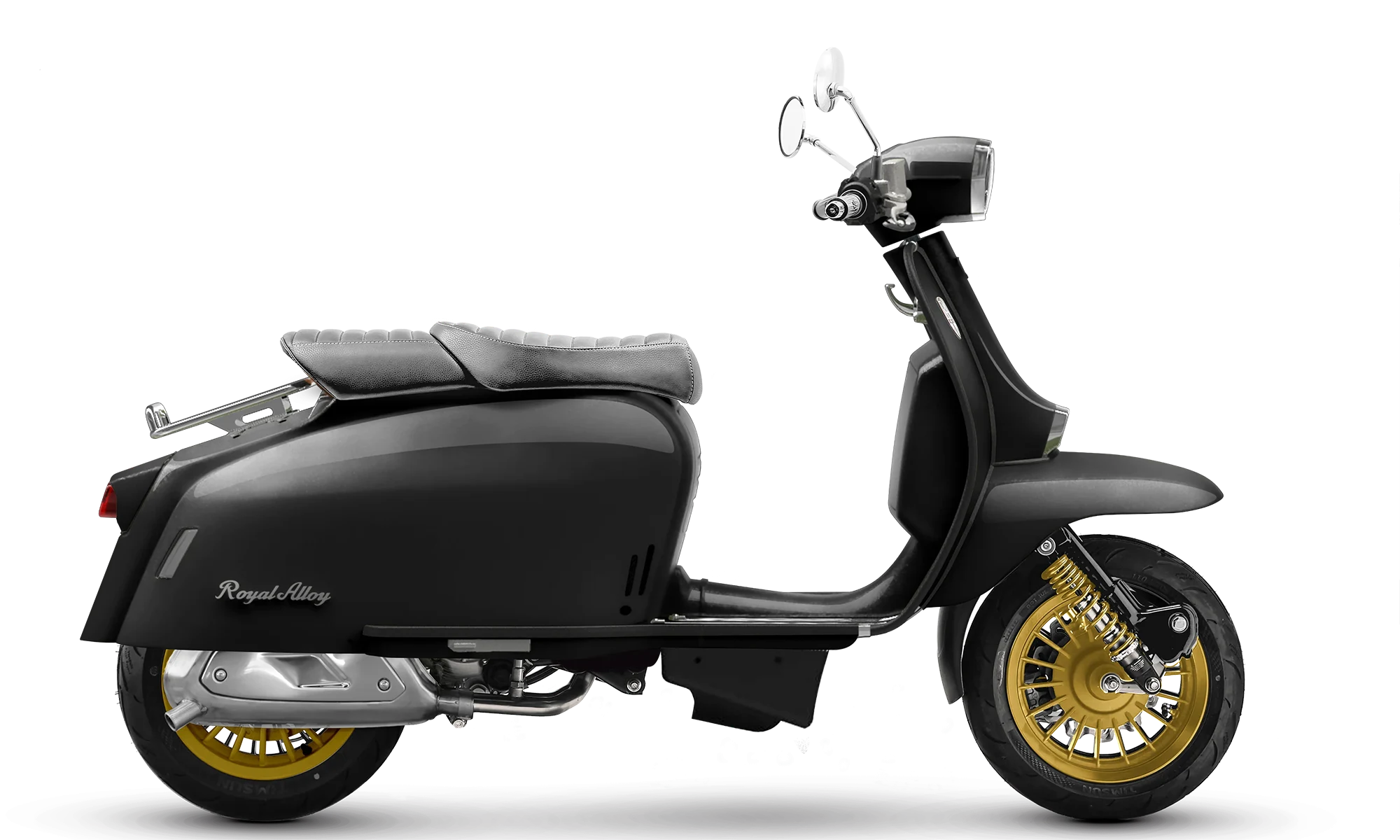 Royal Alloy GP160MT | BRIGHT BLACK | Royal Alloy Japan