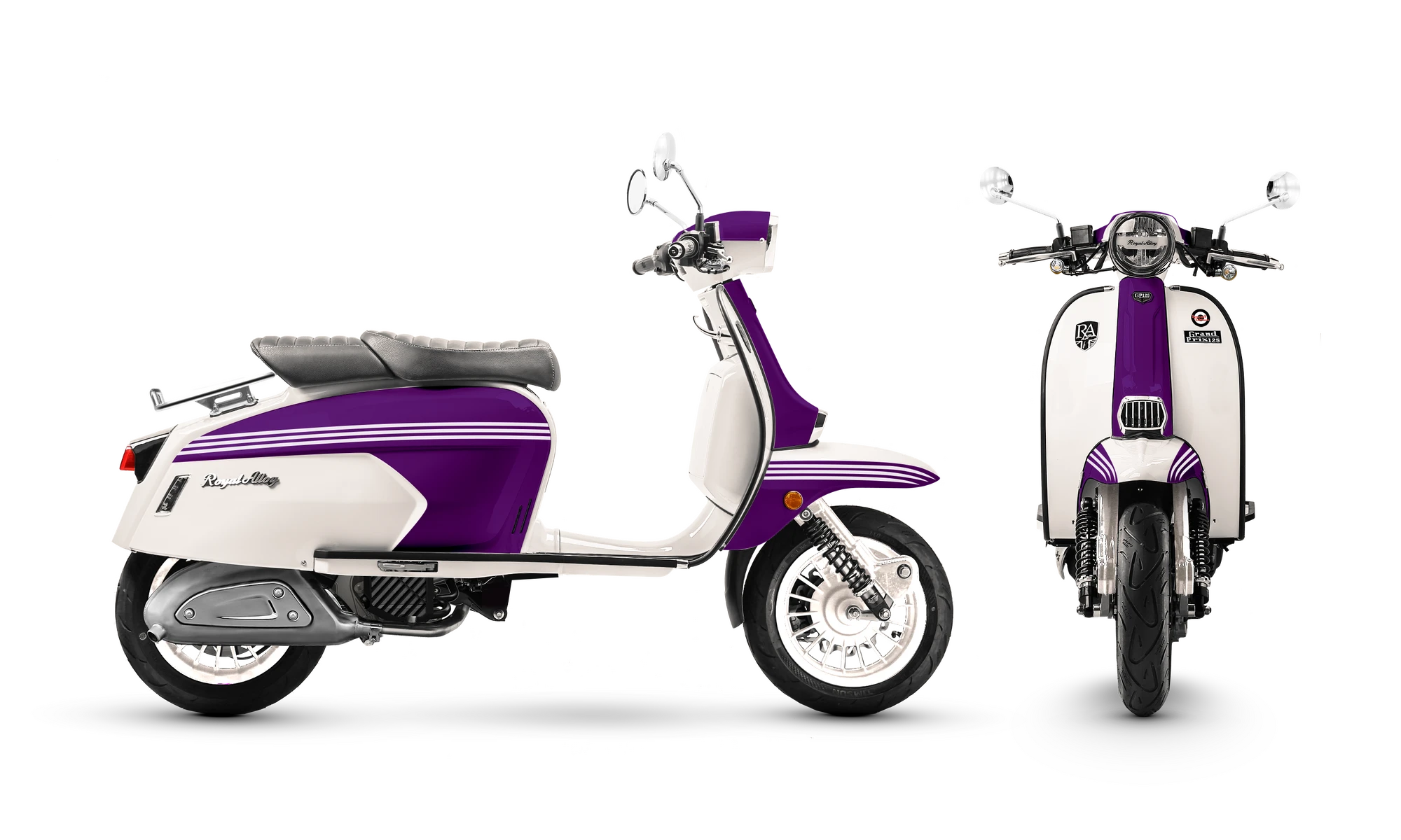 Royal Alloy GP125SE | PURPLE PASSION/IVORY | Royal Alloy Japan
