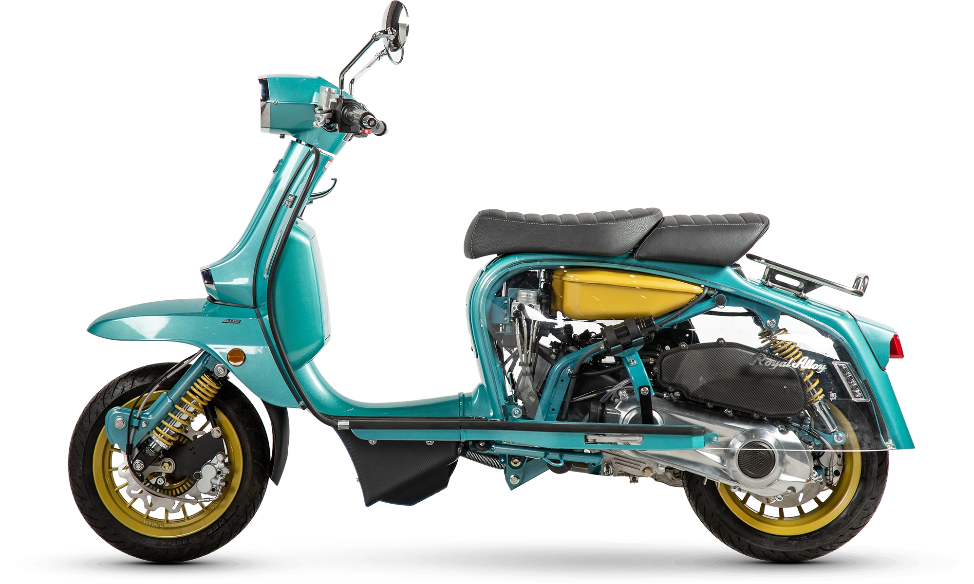Royal Alloy GP250MT | PEACOCKBLUE TRNSPARENT | Royal Alloy Japan