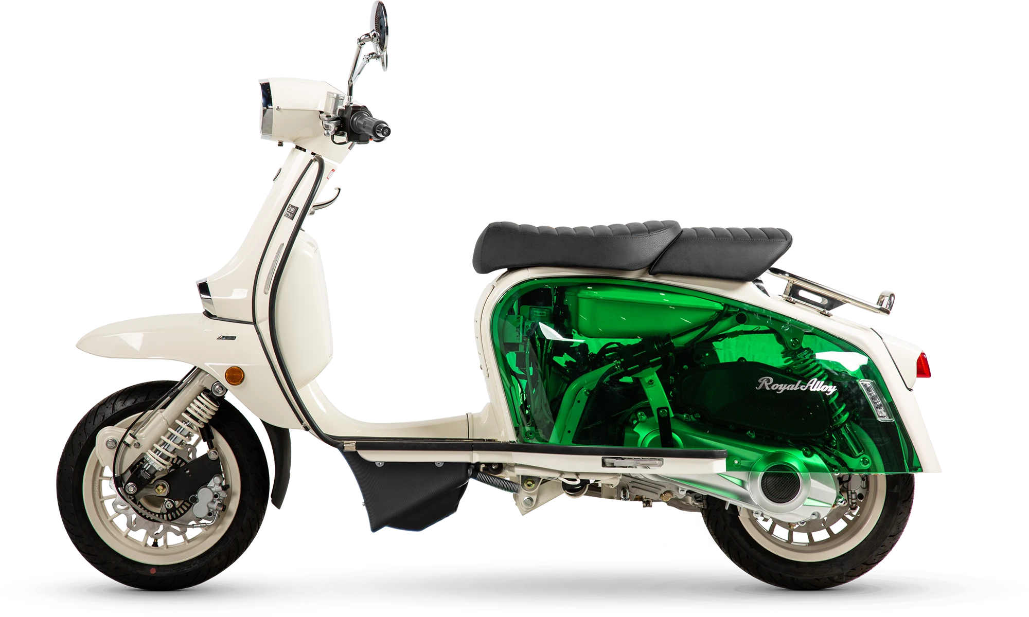 Royal Alloy GP250MT | IVORY GREEN TRNSPARENT | Royal Alloy Japan