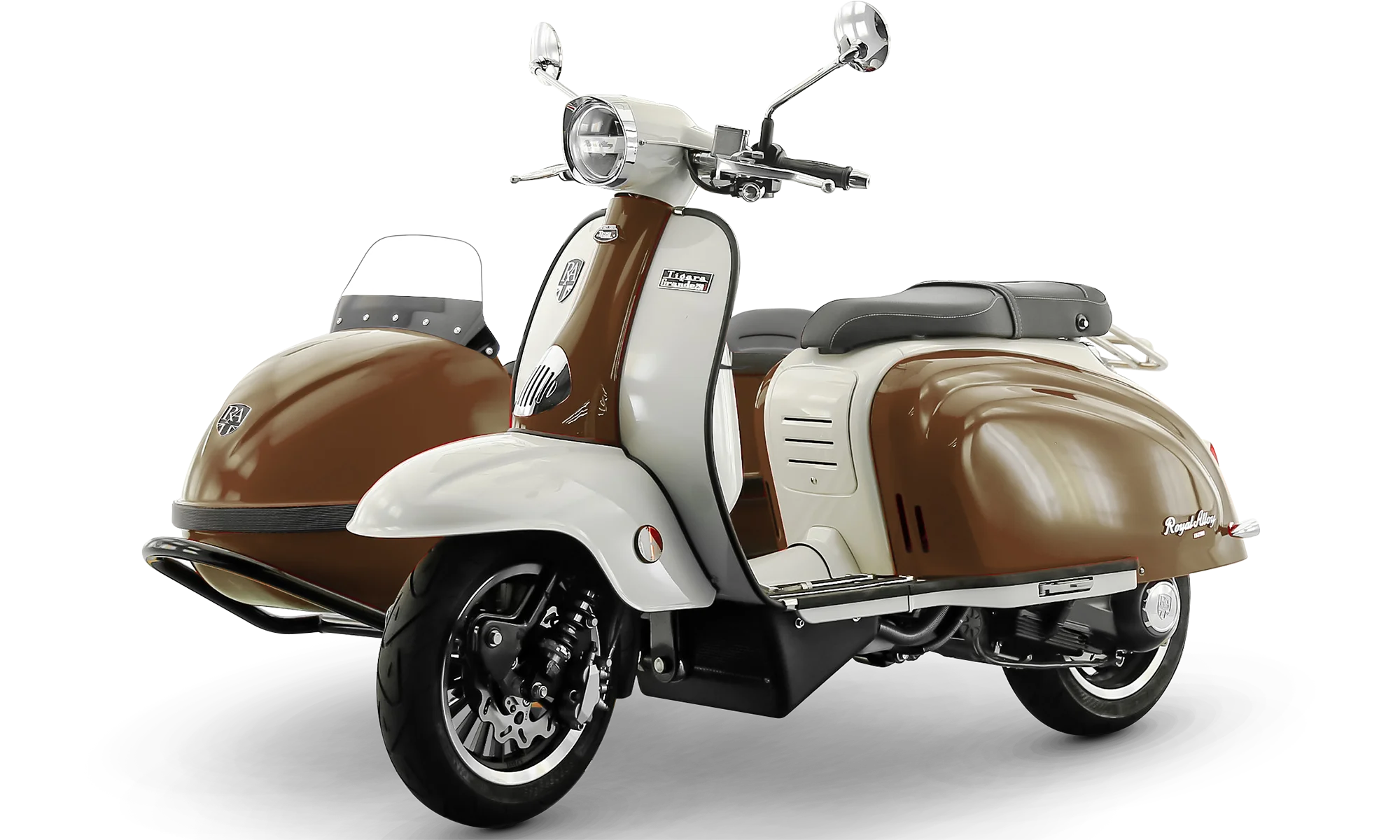 Royal Alloy TG300S Sidecar カラー：ヴィンテージブラウン/アイボリー | 国内販売窓口 ロイヤルアロイ・ジャパン